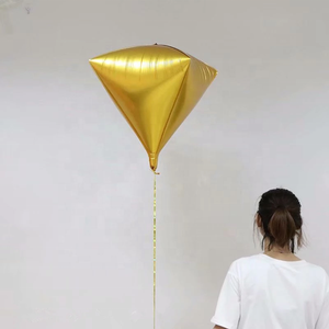 Vente chaude 24 pouces 4D <span class=keywords><strong>diamant</strong></span> en forme <span class=keywords><strong>de</strong></span> ballons en aluminium conception d'hélium <span class=keywords><strong>de</strong></span> ballon d'anniversaire <span class=keywords><strong>de</strong></span> mariage pour la décoration <span class=keywords><strong>de</strong></span> fête - Product Image 4