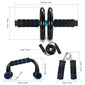 Kit d'entraînement abdominal multifonctionnel personnalisable 5-en-1, équipement de fitness pour l'exercice sportif - Product Image 5