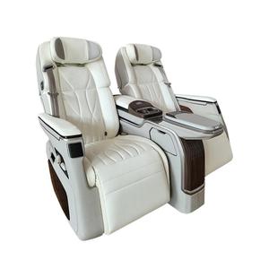 ที่นั่งสปรินเตอร์อเนกประสงค์หนัง PU หรูหราปรับเอนได้หรูหราสำหรับ Mercedes vto V-Class รถตู้ปรับแต่งได้ - Product Image 4