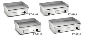 Parrilla de cocina comercial de acero inoxidable para barbacoa, freidora de hamburguesas, plancha eléctrica de encimera plana o acanalada completa - Product Image 4