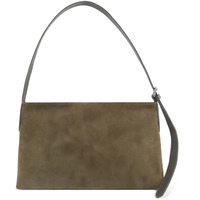 Bolso de Hombro de Cuero PU con Textura de Gamuza para Invierno, Minimalista, Delgado, para Uso Diario, Trabajo, Viajes, Venta al por Mayor y Menor