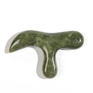Jade Segitiga Batu Pijat Burung Palu Acupoint Akupunktur Kaki Jade Palu Pijat Kaki Tongkat Pijat Acupoint - Product Image 1