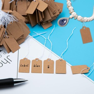 <strong>Paper</strong> <strong>Tag</strong> Kraft Hangtag <strong>Paper</strong> Packaging <strong>Paper</strong> Sticker Label - Product Image 4