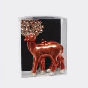 Adornos Navideños de Plástico Acrílico Transparente de Alta Calidad, Ángel Decorativo Color Champán - Product Image 4
