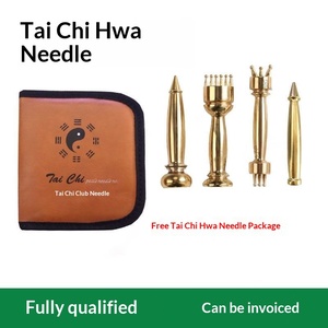 Aiguille de <span class=keywords><strong>massage</strong></span> Chu Needle Tai Chi en cuivre massif Li Zhongyu, fonction musicale, pour <span class=keywords><strong>le</strong></span> cou et <span class=keywords><strong>le</strong></span> dos, avec sac - Product Image 6