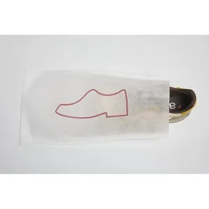 Borsa per Scarpe in Tessuto Non Tessuto Leggera e Resistente 40x20cm, Produzione a Basse Emissioni di Carbonio, Stampa Logo Personalizzato per Palestra, Fitness, Promozioni Retail - Product Image 1