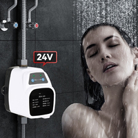 Pompe de surpression domestique semi-automatique 24V à faible bruit et haute pression, petite pompe de pressurisation OEM pour chauffe-eau solaires