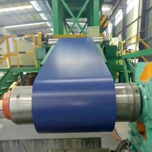 Tôles d'acier galvanisé prélaqué PPGI de haute qualité en bobines – Vente en gros usine – Pliage, découpe, soudage selon normes JIS/BIS/KS - Product Image 5