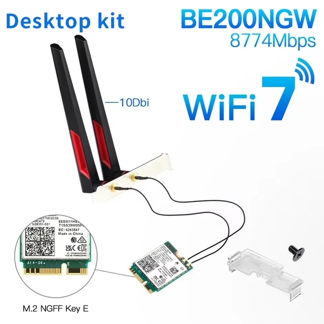 สีน้ำเงิน(1) พร้อมเสาอากาศ 10Dbi