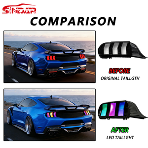 Sindar ไฟท้ายรถ RGB สำหรับรถยนต์ดัดแปลงตกแต่ง S650 2024-2025อัพเกรดใหม่ - Product Image 2