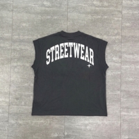 Débardeur Homme Personnalisé 100% Coton, Impression DTG, Motif Graphique Jumbo, Coupe Courte, Sans Manches, Style Musculation, Motif Pierres Précieuses
