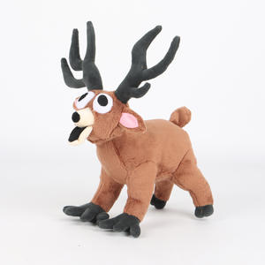 Peluche Cerf HY 99 Nuits dans la Forêt, Jouet en Peluche Doux, Poupée Animale Mignonne, Marchandise de Jeu pour Enfants, Cadeau, Décoration de Fête d'Anniversaire - Product Image 4