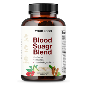 Pasokan pabrik gula darah kapsul pendukung Vitamin Thiamin Berberine menjaga sehat kadar Suger darah 60 Kapsul untuk orang dewasa - Product Image 1