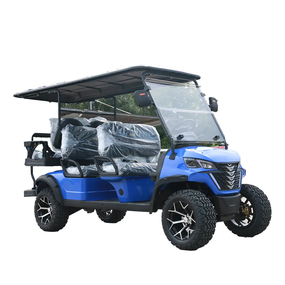 Hot Sale off road 2023 novo Electric Club 6 assento elétrico golf carrinho preço