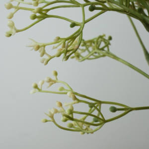 Precio de fabricante Flor de aliento de bebé artificial Real Touch Latex Gypsophila Baby Breath Flor de boda - Product Image 4