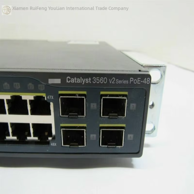 Ws-c3560v2-48pwbrs-s Like Ws-c3560-48 Ps-s 15.0 Ios Ccna Ccnp New Original Ready Stock Industrial Automation Pac Dedicated