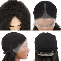 Perruque X-TRESS Synthétique Lace Front pour Femmes Noires 20 Pouces, Bouclée Naturelle au Quotidien, Raie Centrale, Fibre Résistante à la Chaleur