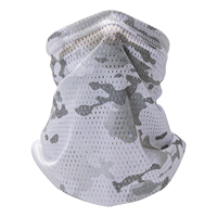 Cache-cou en maille polyester camouflage toutes saisons, protection UV, respirant, masque facial pour la randonnée, la chasse, le cyclisme, balaclava