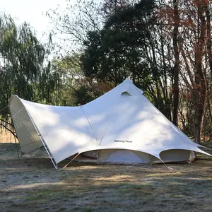 Sunnyfeel Uv-Resistente Luchtpool Opblaasbare Glampingtent: Ruime En Ademende Schuilplaats Voor Kampeeravonturen Buiten