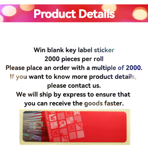 Cho <span class=keywords><strong>Windows</strong></span> <span class=keywords><strong>10</strong></span> Pro kích hoạt nhà phần mềm giấy phép khóa Nhãn trống Nhãn dán phiên bản Internet Hệ điều hành sẵn có - Product Image 6