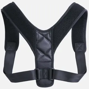 Back corrector with breathable anti-hunchback corrector with adjustable sitting posture corrector