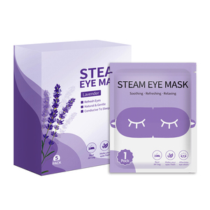 แผ่นประคบร้อนไอน้ำลาเวนเดอร์ จิน รอง JR-<span class=keywords><strong>steam</strong></span> สำหรับขายส่ง บรรเทาอาการปวดตา ลดรอยคล้ำใต้ตา ช่วยในการบำบัดฟื้นฟูร่างกาย และช่วยให้นอนหลับสบาย - Product Image 4