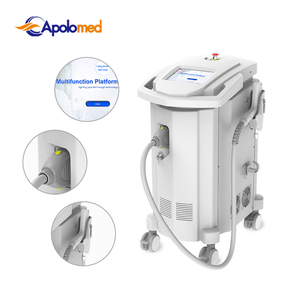 Blanqueamiento de pulso largo Nd Yag Laser 755 Alejandrita <span class=keywords><strong>Alex</strong></span> Yag Combo Dispositivo de tatuaje Ipl Depilación láser con CE médico US 510K - Product Image 3