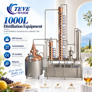 Equipo de Destilación de Acero Inoxidable de Alta Calidad y Gran Capacidad (1000L) para <span class=keywords><strong>Whisky</strong></span>, Vodka, Moonshine y Etanol Casero - Product Image 1