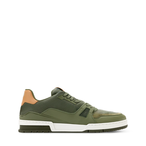 Chaussures de sport et décontractées pour hommes, fabriquées en cuir lychee rétro haut de gamme avec des perforations respirantes en mesh pour un confort optimal - Product Image 2