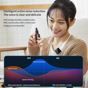 Chất lượng kỹ thuật số tốt nhất M32 không dây Lavalier USB <span class=keywords><strong>Condenser</strong></span> <span class=keywords><strong>Microphone</strong></span> với bộ sạc cho điện thoại và phòng thu sử dụng - Product Image 6