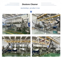 Industriële, hoog-efficiënte, multifunctionele wasmachine/scheider voor het reinigen van stenen, fruit en groenten, met CE-certificering