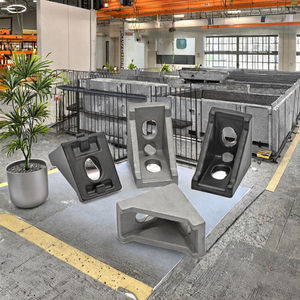 Conector y Esquina de Aluminio Industrial CNW para Puertas y Ventanas, Modelo 070302 T3-T8, Temperatura 1%, Tolerancia 1% - Product Image 3