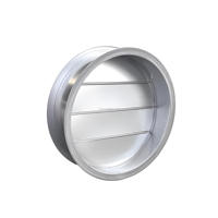 Clapet anti-retour circulaire galvanisé personnalisable Clapet anti-retour unidirectionnel circulaire Conduit de ventilation Terminal HVAC