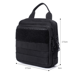 Sac tactique Molle, grande trousse de premiers secours portable, pochette médicale multifonction, nylon durable, rangement extérieur - Product Image 5