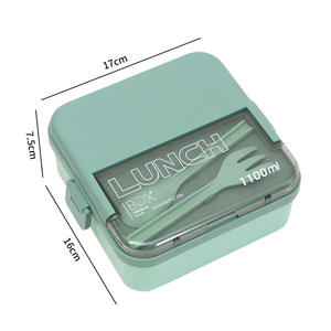 Wholesale Price Bento Box for Kids School Food <b>Warmer</b> 2 Layers Leak Proof <b>Microwave</b> Heating Safe Stackable Bento Lunch Box - Product Image 6