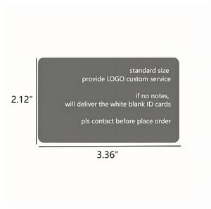 Cartes RFID intelligentes en PVC noir vierges imprimables, format CR80 85,5*54*0,9 mm, 13,56 MHz, 216 213 <span class=keywords><strong>215</strong></span> NFC, fourniture d'usine - Product Image 6