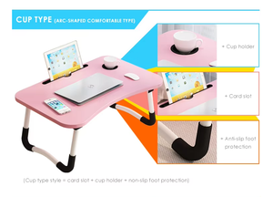 China Fabricante Producir Portátil Plegable Laptop Escritorio Laptop Cama Computadora Mesa Pequeña - Product Image 5