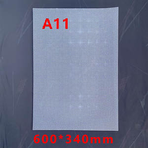 शैक्षिक स्पष्ट प्लास्टिक कैनवास सेट बहु-रंग और स्कूल कला परियोजनाओं के लिए एक आकार विकल्प - Product Image 5