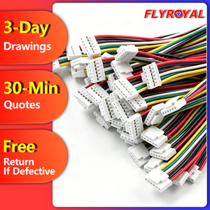 Produsen Kabel Harness Otomotif OEM ODM JST XHB 2.5mm, Pabrik Perakitan Kabel Baterai Mobil Kustom untuk EV BMS Penyimpanan Energi - Product Image 1