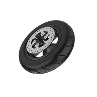 Verrou de frein à disque pour trottinette électrique Mijia M365, câble en acier inoxydable, certifié CE, absorption des chocs, verrou de sécurité