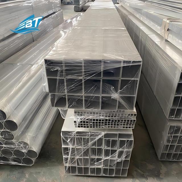 Rectangular Aluminum Alloy 6063 Tube Profile 20x20 30x30 40x40 45x45 Bending Cutting Widely Used High Precision