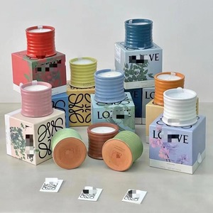 Bougie parfumée et non parfumée espagnole en gros, chèvrefeuille, tomate, coffret cadeau, parfum d'ambiance, cadeau d'anniversaire, souvenir - Product Image 4