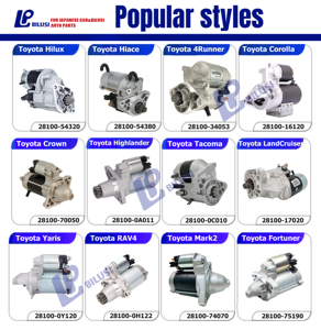 <span class=keywords><strong>Motor</strong></span> <span class=keywords><strong>de</strong></span> <span class=keywords><strong>arranque</strong></span> <span class=keywords><strong>de</strong></span> coche Bilusi <span class=keywords><strong>de</strong></span> 12 voltios para <span class=keywords><strong>Toyota</strong></span> <span class=keywords><strong>Hilux</strong></span> Pick-up Fortuner OEM:28100-0L070 - Product Image 4