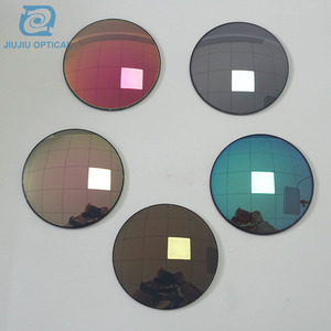 <span class=keywords><strong>Lenti</strong></span> Fotocromatiche <span class=keywords><strong>Grigie</strong></span> 1.56 con Rivestimento Multicolore a Specchio, Rivestimento HMC Criza, Senza Colore Base - Product Image 1