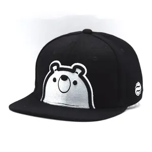 高品质批发snapback帽男孩儿童运动野生动物园可爱设计snapback帽帽子平比尔帽帽子