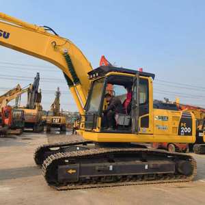 เครื่องขุดมือสองจากญี่ปุ่น Komatsu รถขุดตีนตะขาบ Pc200lc-8 Pc200มือสองอุปกรณ์งานหนัก Komatsu PC 200 240 400 - Product Image 2