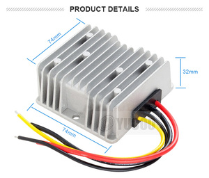 Régulateur de tension <span class=keywords><strong>AVR</strong></span> 18-40Vdc à 24Vdc 10A 20A 25A 30A Buck boost Converter - Product Image 6