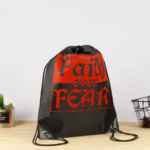 Hot Sale Drawstring Pouch Bag with Logo Promotional <b>Backpack</b> <b>Nylon</b> Sports Bag - Product Image 4