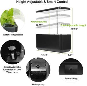 Système de jardinage hydroponique intelligent pour la maison, Shenzhen IGS, design électronique moderne pour une culture efficace - Product Image 4