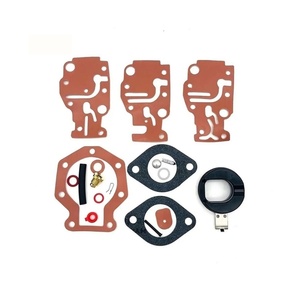 Kit de réparation de carburateur pour Johnson Evinrude, pièces de rechange pour siège d'aiguille flottante, joint d'étanchéité, 439073 431897 6 8 9.9 15 20 HP - Product Image 1